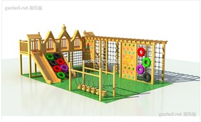 木质攀爬架C-MPP001